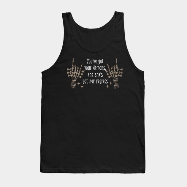 Feel Like A Brand-New Person But You'll Make The Same Old Mistakes Quotes Tank Top by KatelynnCold Brew